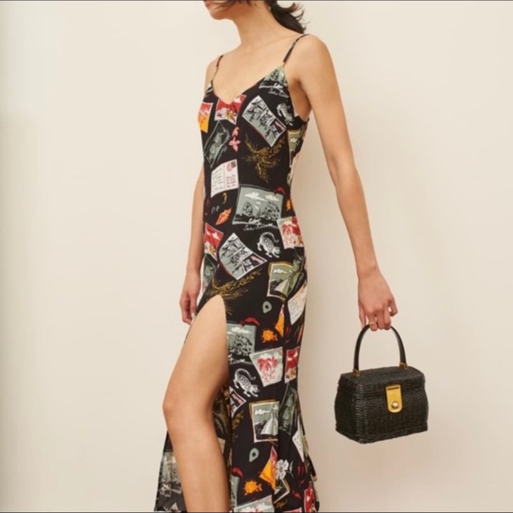 Reformation Crimini Postcards Dress Size S